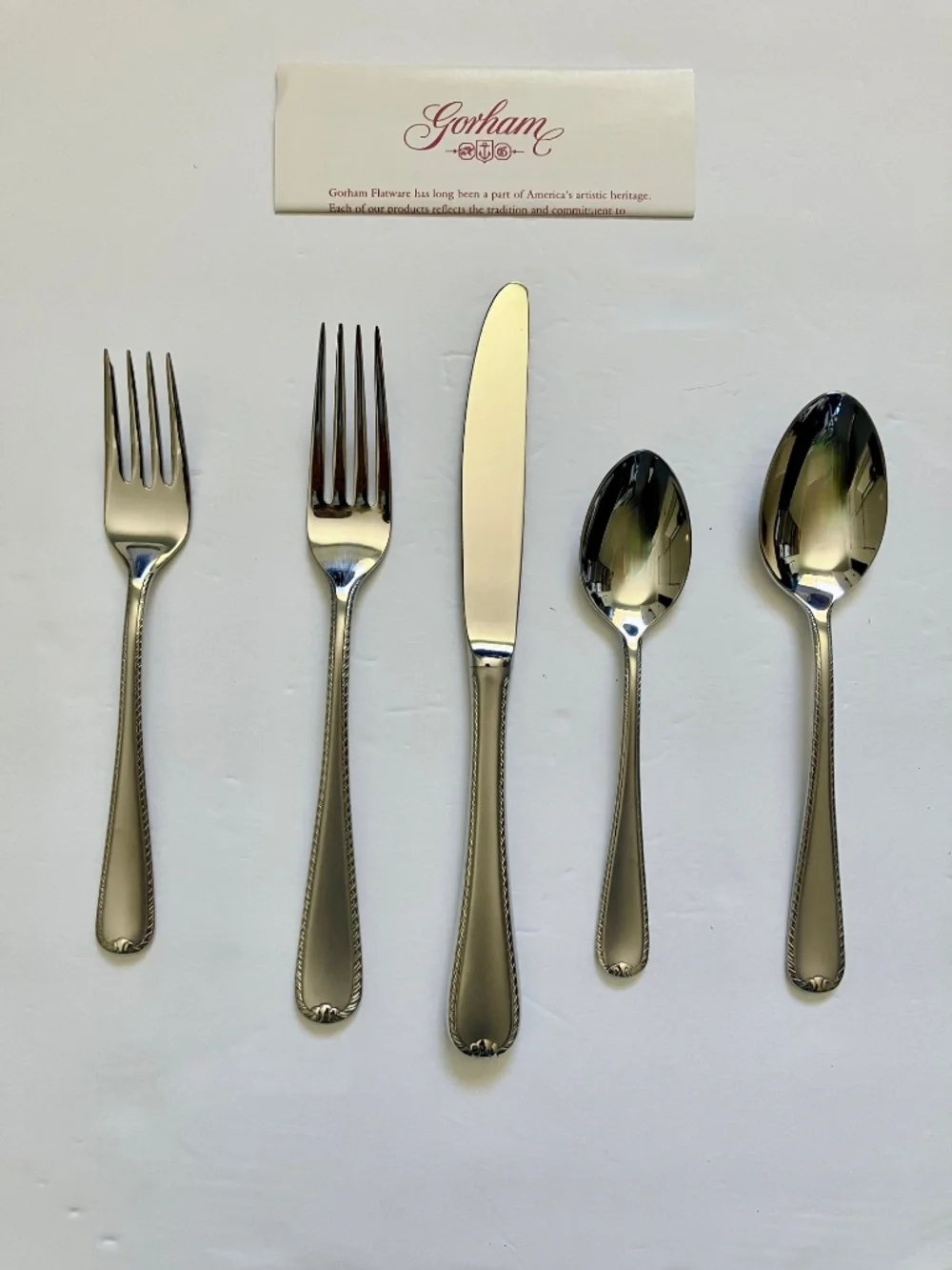 Gorham vintage frosted